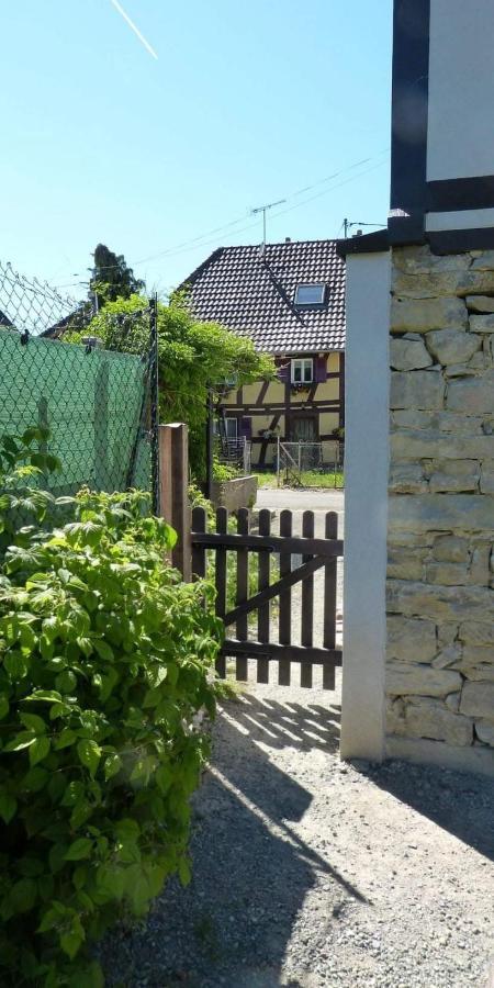 Gite Les Sabots De Paille, Alsace Haut-Rhin Ballesdorf Exterior foto