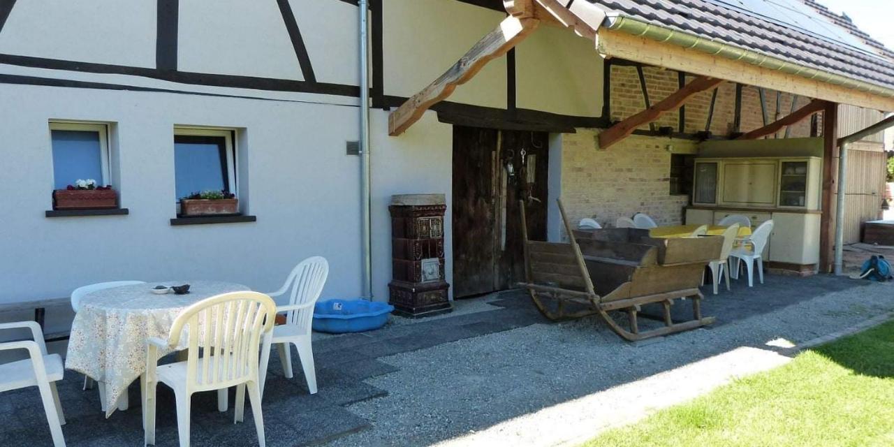 Gite Les Sabots De Paille, Alsace Haut-Rhin Ballesdorf Exterior foto